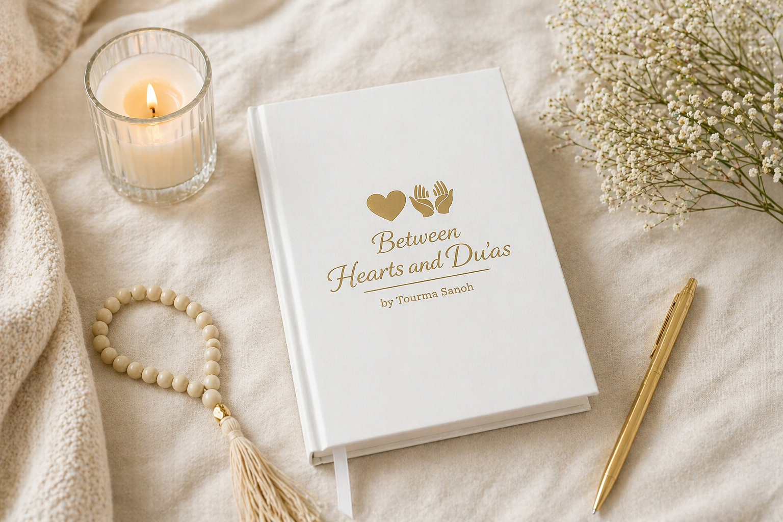 Between Hearts & Du’as – Guided Islamic Journal
