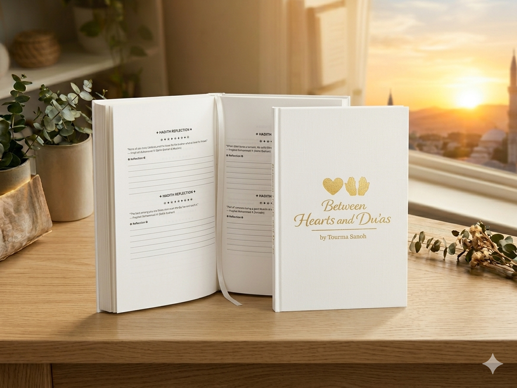 Between Hearts & Du’as – Guided Islamic Journal